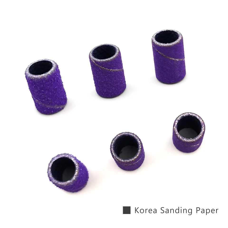 Hytoo-أربطة صنفرة بدون ماندريل - مراجعة Nail Art Violet وسعره