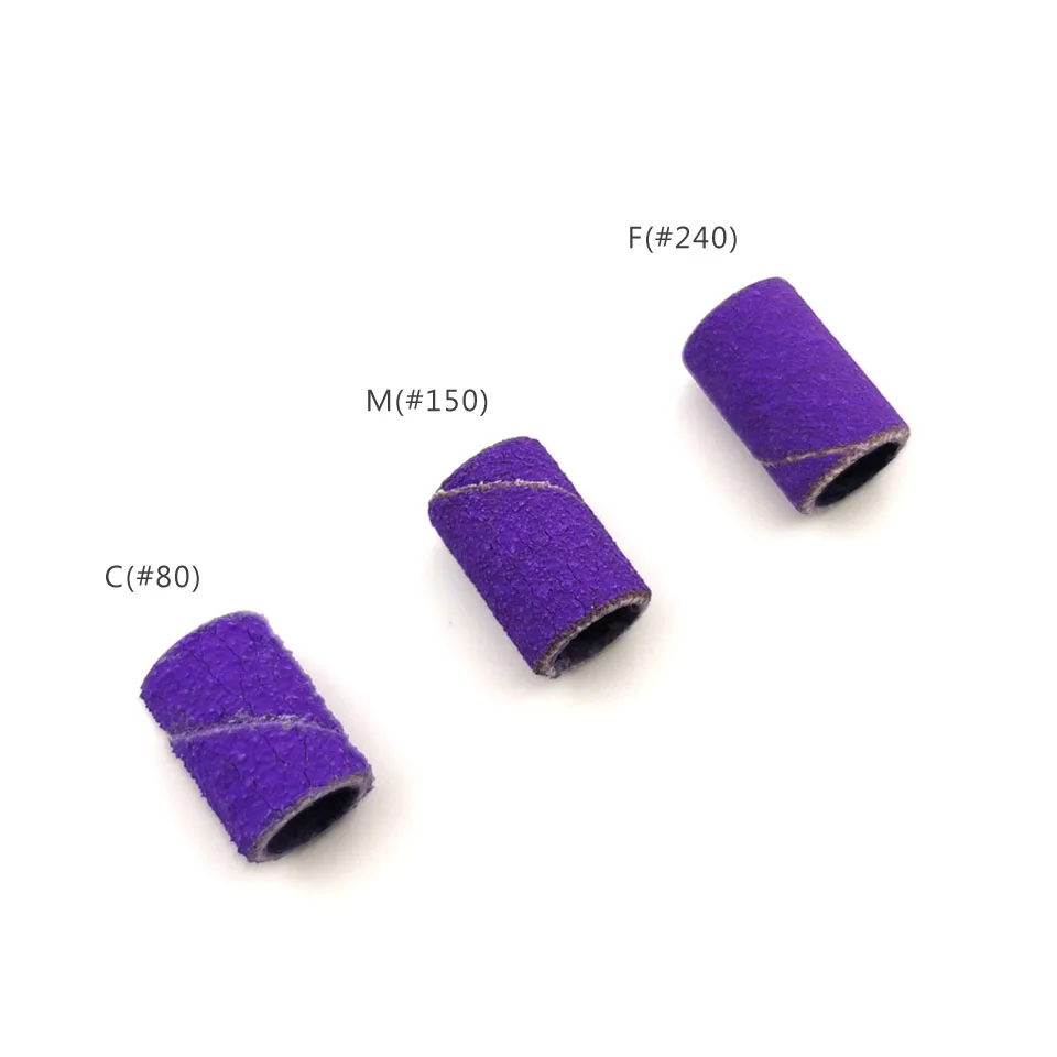 Hytoo-أربطة صنفرة بدون ماندريل - مراجعة Nail Art Violet وسعره