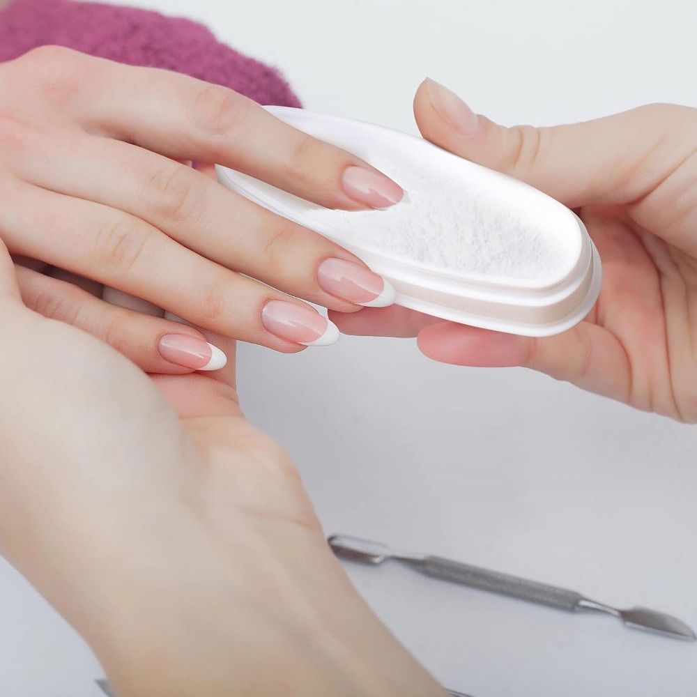 حاوية غمس الأظافر المحمولة، صو - مراجعة Nail Art French وسعره