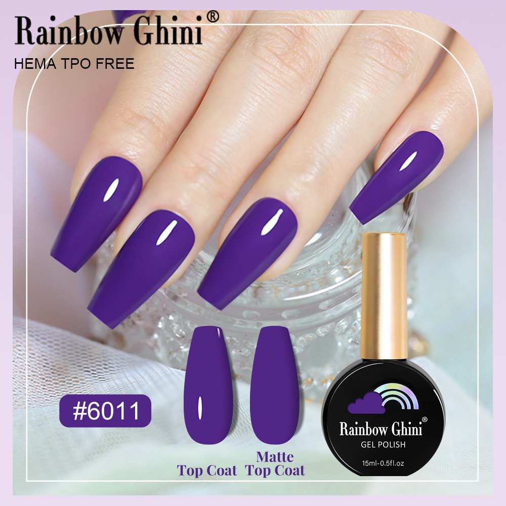 RG 15 مللي 17 ألوان الأرجواني  - مراجعة Nail Art Violet وسعره