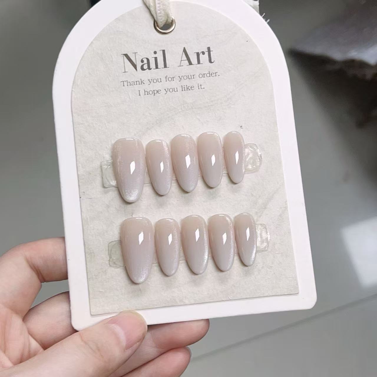 10 قطع من الأظافر الاصطناعية ا - مراجعة Nail Art French وسعره