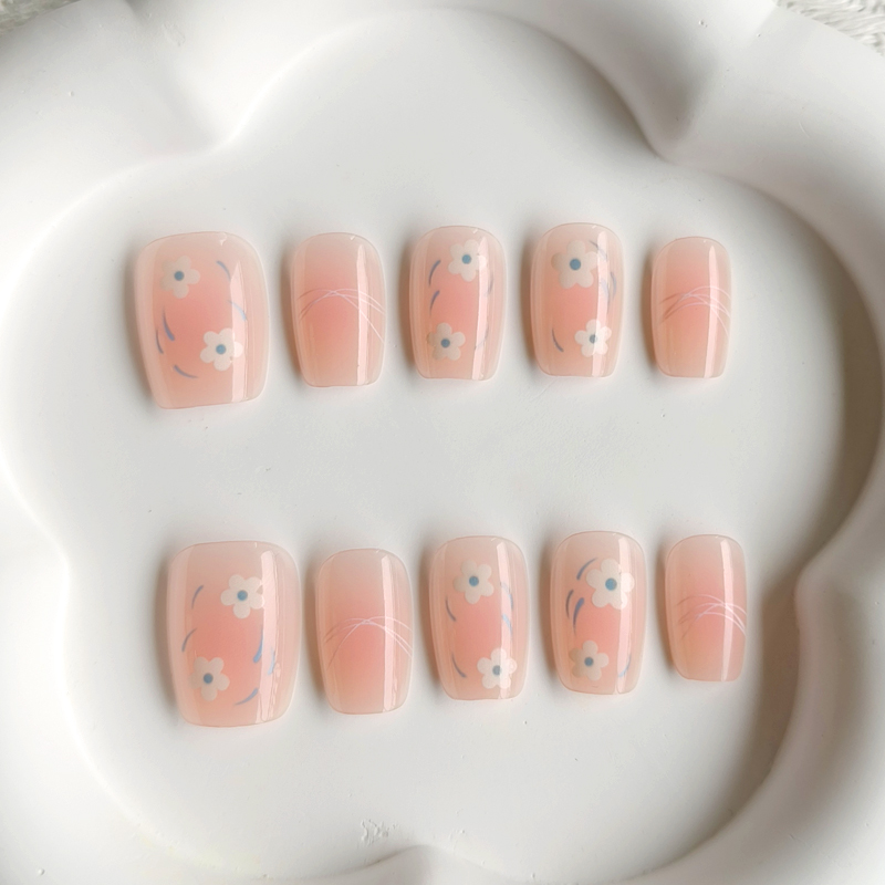 10 قطع من ملصقات الأظافر النسا - مراجعة Nail Art French وسعره