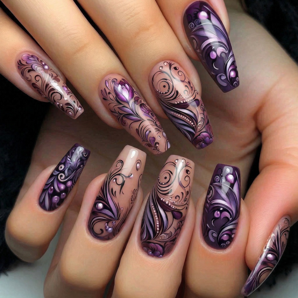 أظافر صناعية متوسطة الطول للنس - مراجعة Nail Art Overlay وسعره