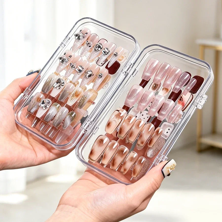 صندوق تخزين شفاف قابل للطي لأظ - مراجعة Nail Art Overlay وسعره