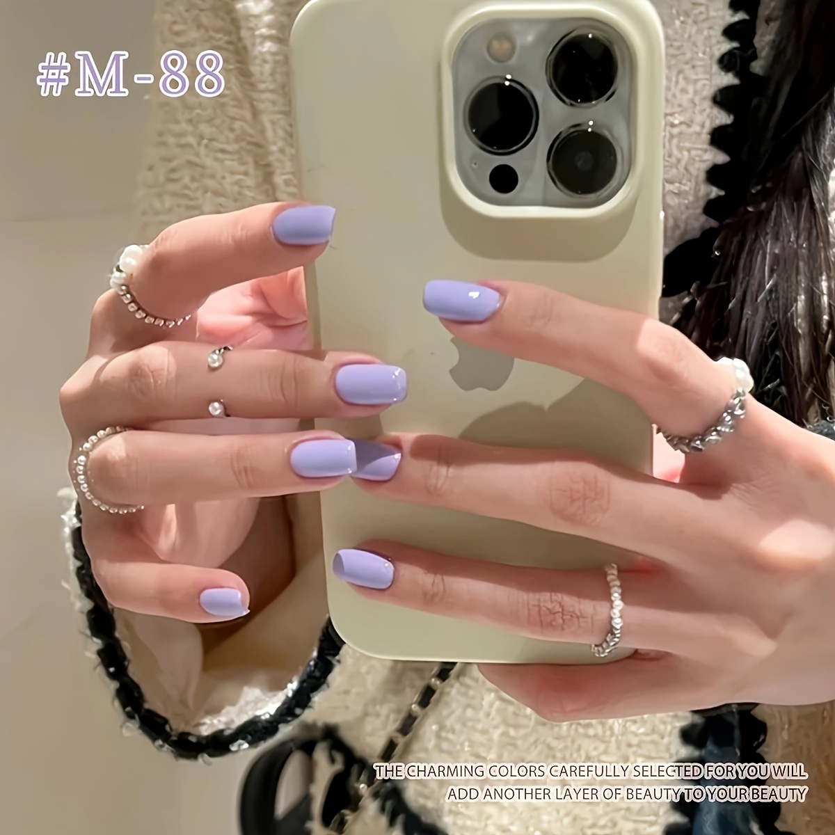 1/6 قطعة من مجموعة طلاء الأظاف - مراجعة Nail Art Violet وسعره