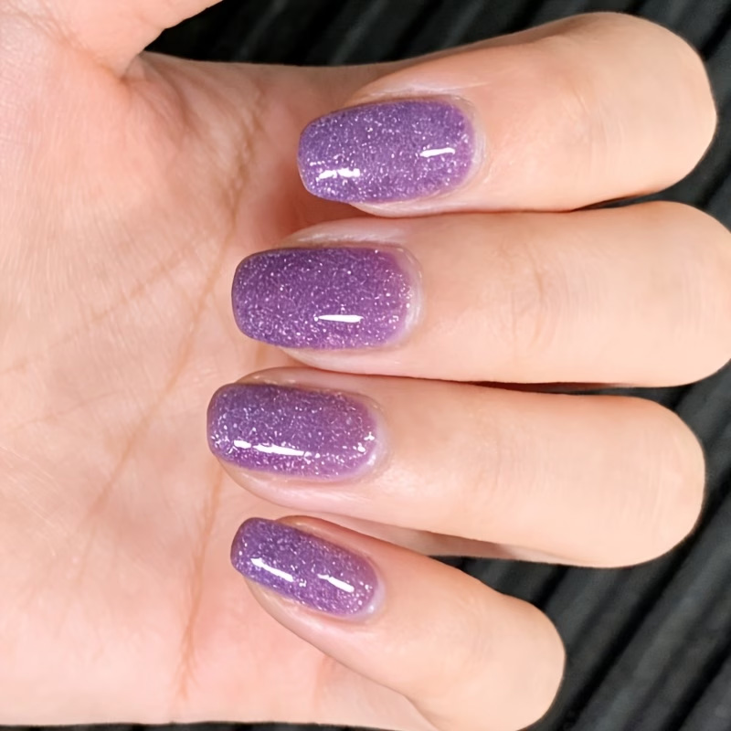 طلاء أظافر بلون أرجواني شفاف ك - مراجعة Nail Art Violet وسعره